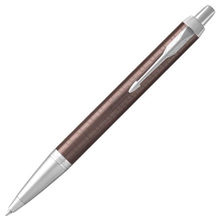 Шариковая ручка Parker IM Premium Brown CT с синим стержнем 7360₽