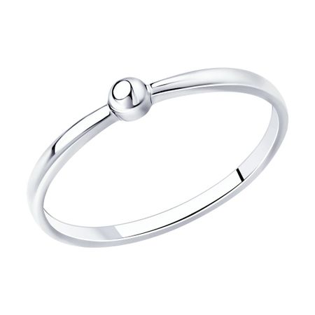 Серебряное кольцо с родированием 249₽
