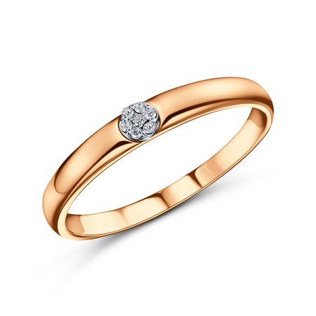 Золотое кольцо с бриллиантами 25990₽