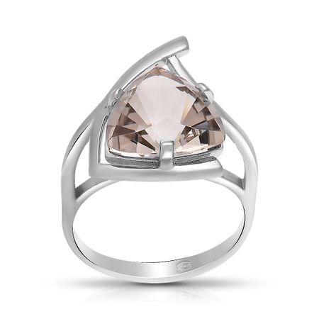 Серебряное кольцо с раухтопазом 1890₽