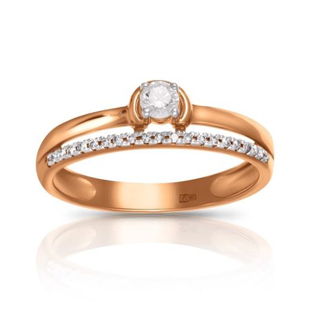 Кольцо из золота с бриллиантами 59990₽