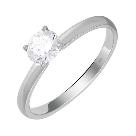 Кольцо TALANT из серебра с фианитом 600₽