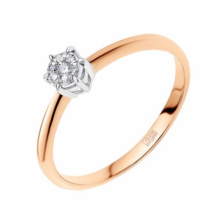 Золотое кольцо с бриллиантами 26990₽