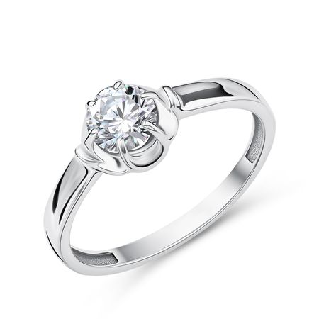 Серебряное кольцо с фианитами 249₽