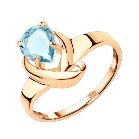 Золотое кольцо с топазом Sky 28990₽