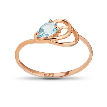 Кольцо из золота с топазом 10490₽