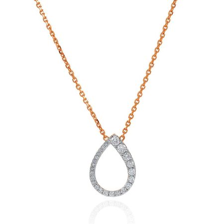 Золотое колье с бриллиантами и родированием 59990₽