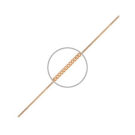 Золотой пустотелый браслет Панцирь с алмазной гранью 37090₽