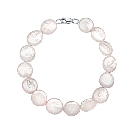 Браслет из жемчуга с серебряным замком 2170₽