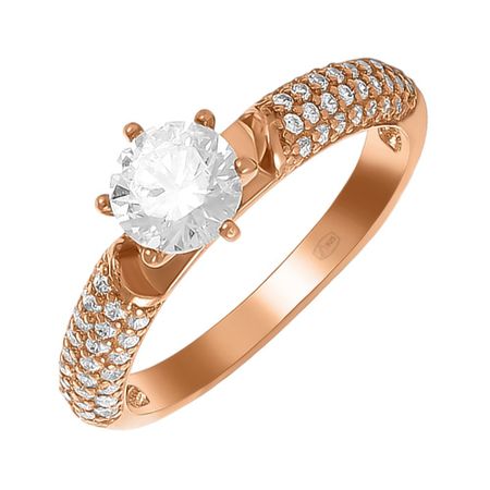 Кольцо TALANT из серебра с фианитами 830₽