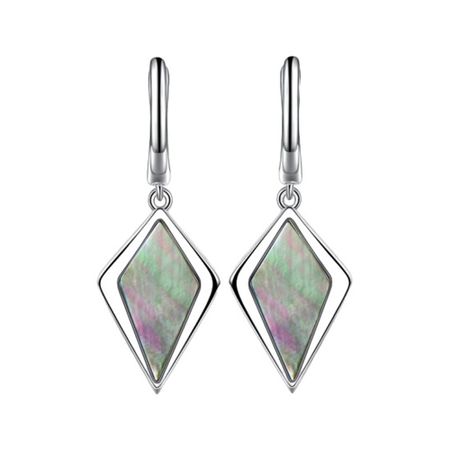 Серебряные серьги с перламутром 3780₽