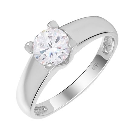 Кольцо TALANT из серебра с фианитом 790₽