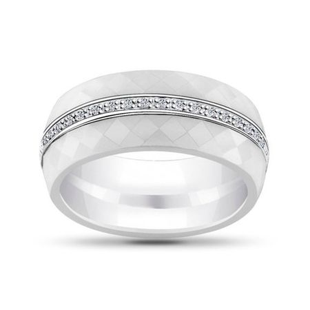 Кольцо SOKOLOV из серебра с керамикой и фианитами 1990₽