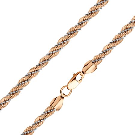 Золотая пустотелая цепочка Корда Перлина 246560₽