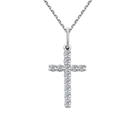 Золотая подвеска с фианитами 11990₽