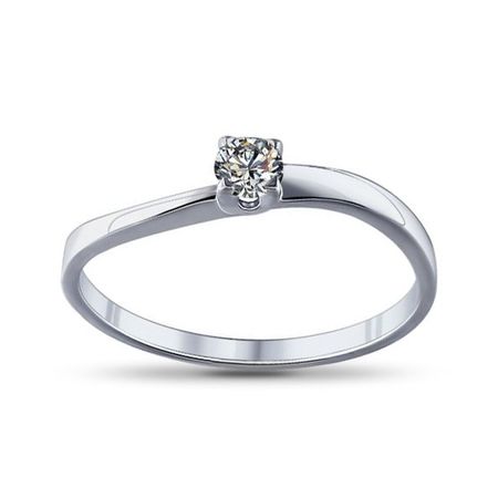 Кольцо SOKOLOV из серебра с фианитом 249₽