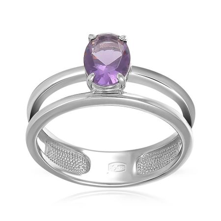 Кольцо из серебра с ювелирным кристаллом 990₽