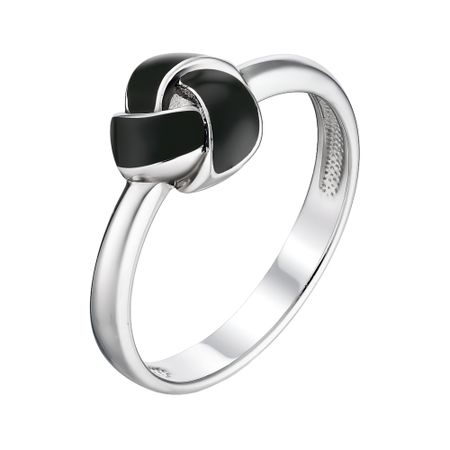 Серебряное кольцо с эмалью 690₽