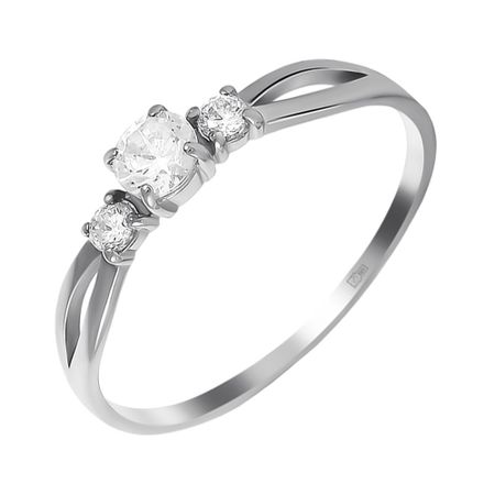 Кольцо из золота с фианитами 16990₽