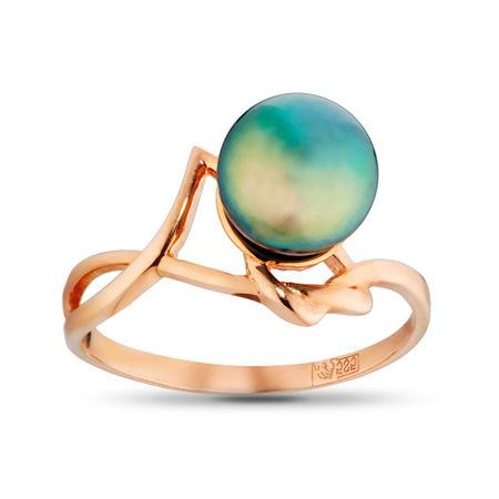 Кольцо из золота с жемчугом 33990₽