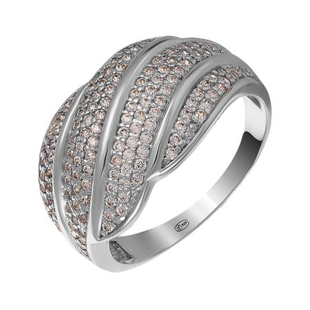 Кольцо TALANT из серебра с фианитами 1460₽