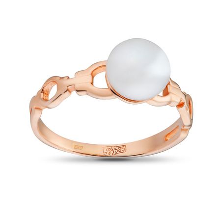 Кольцо из золота с жемчугом 36990₽