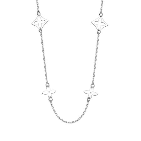 Серебряное колье с родированием 5210₽