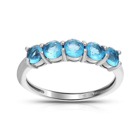 Серебряное кольцо с ювелирным стеклом 490₽