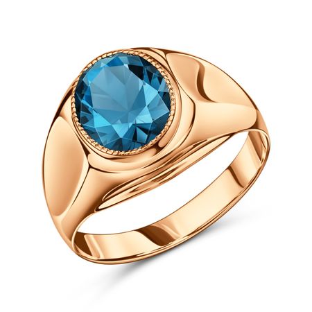 Золотая печатка с кристаллом 91990₽