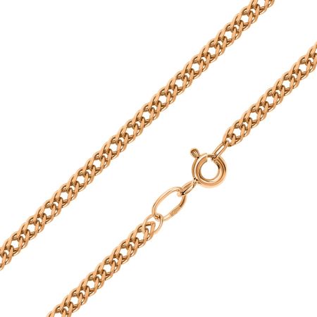 Золотая полновесная цепочка Двойной ромб с алмазной гранью 103350₽