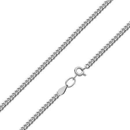 Серебряная полновесная цепочка Двойной панцирь с алмазной гранью 2690₽