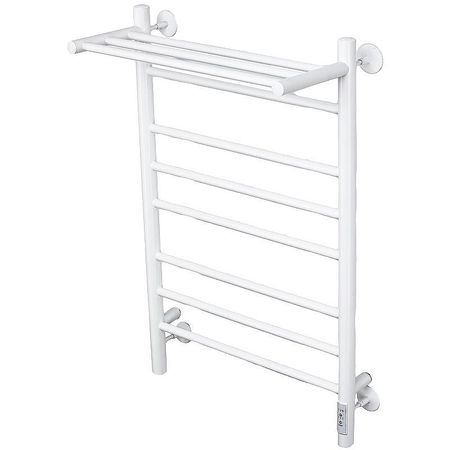 Электрический полотенцесушитель Comfysan Luce EC-8 80x40 013585 с полкой Белый матовый 12087₽