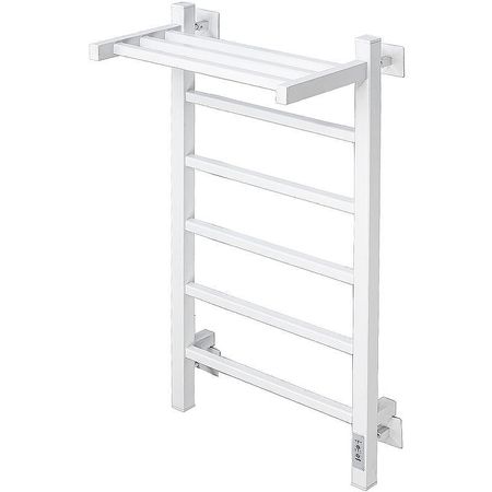 Электрический полотенцесушитель Comfysan Marte-K EC-6 80x50 012625 с полкой Белый матовый 14712₽