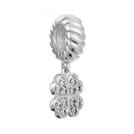 Подвеска-шарм SOKOLOV Клевер из серебра с фианитами 1190₽