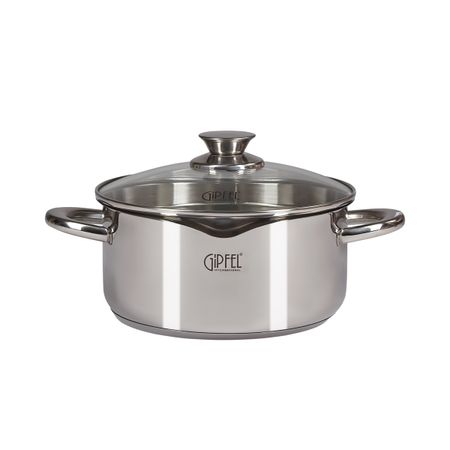 Кастрюля из нержавеющей стали Gipfel Cocktail 1248 20 см25 л 5592₽