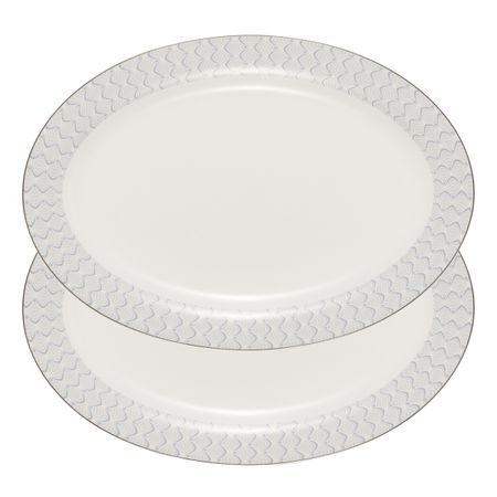 Набор тарелок сервировочных Gipfel Caroline 42931 31х22 см 2 предмета 5899₽