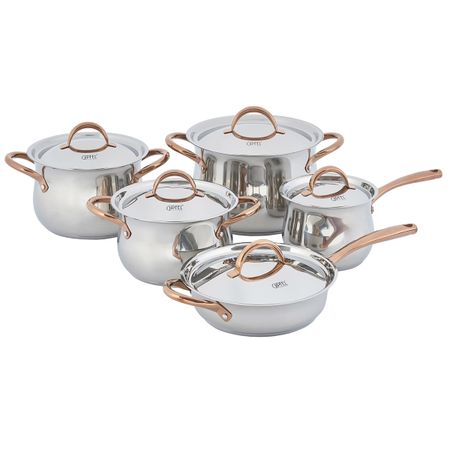 Набор посуды из нержавеющей стали Gipfel Absolute 51907 69990₽