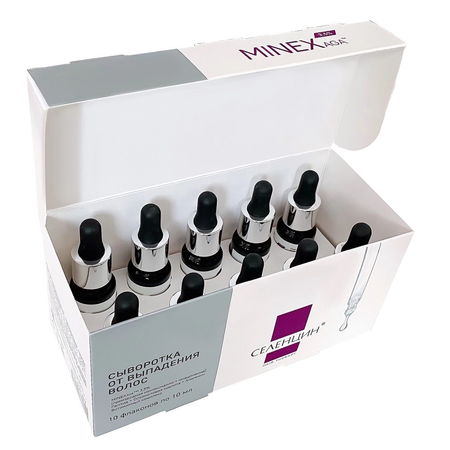 Селенцин минексаж сыворотка от выпадения волос 10мл 10 2528₽