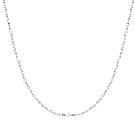 Серебряное колье с эмалью р 43-45 1550₽