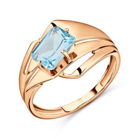 Золотое кольцо с топазом 33990₽