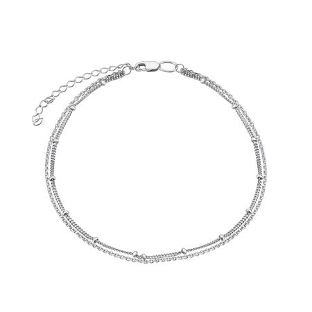 Серебряный браслет на ногу 3210₽