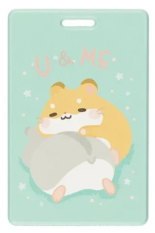 Чехол для карточек вертикальный Хомячки парочка U&Me (ДК2024-463)