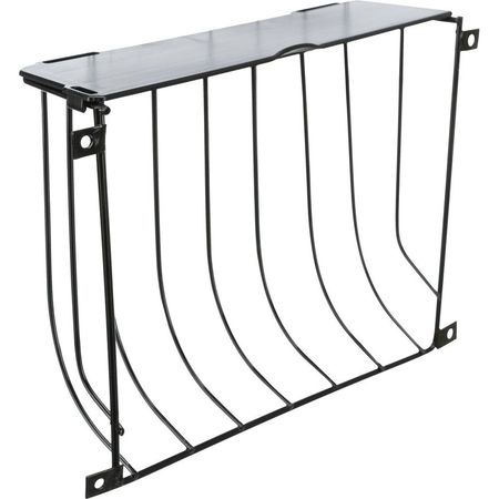 Trixie кормушка для сена настенная для грызунов металл черный - 22 х 16 х 6 см 583₽