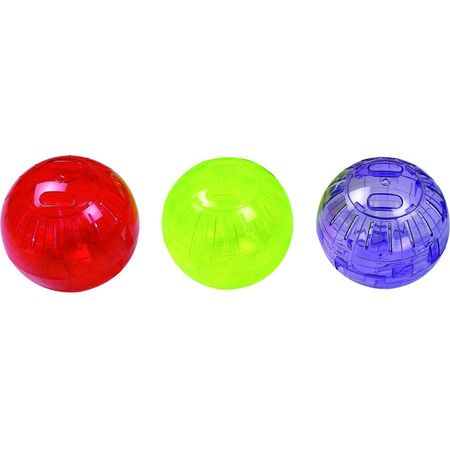 Flamingo шар прогулочный для хомяков пластик ф 18 см 741₽