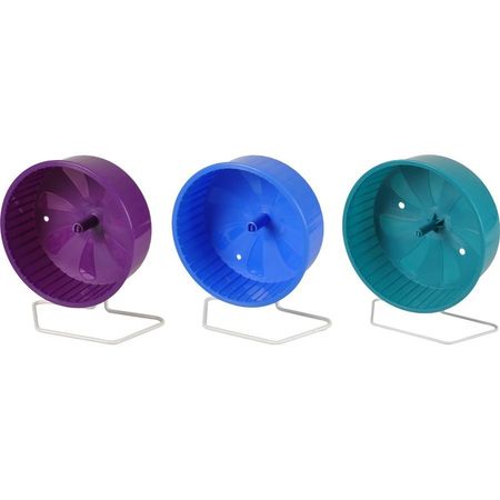 Flamingo колесо беговое для грызунов WACKY на подставке пластиковое S d 13 см 604₽