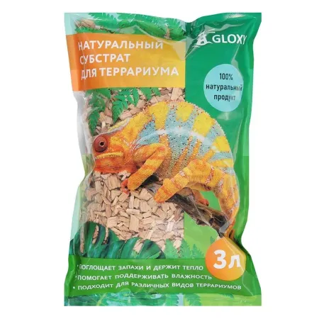 Gloxy субстрат quotЩепа ольхи quot 3л 204₽