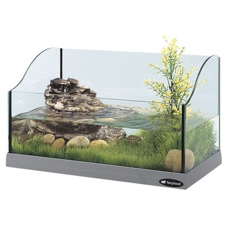 Ferplast Jamaica 60 палюдариум для черепах серебристый - 60x315xh37 см 13240₽