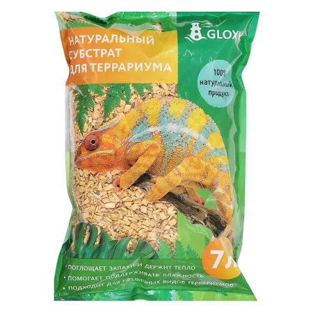 Gloxy субстрат quotЩепа дуба quot 7л 413₽