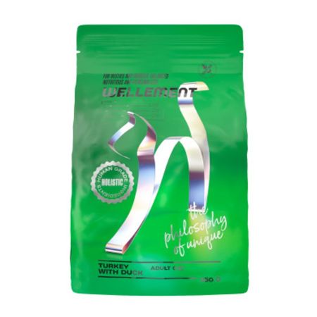 Wellement сухой корм для кошек, с индейкой и уткой - 350 г