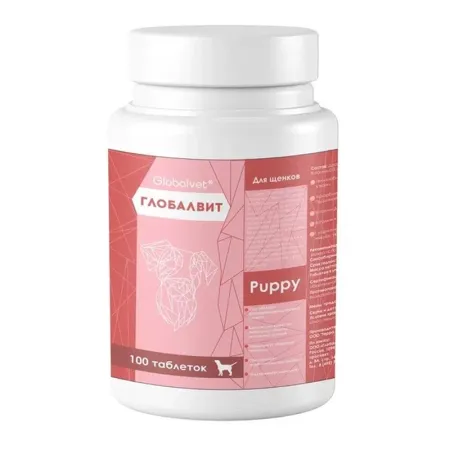 GlobalVet Puppy Витамины Комплекс для щенков 140 таблеток 443₽